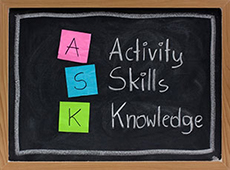 ask - acronym for training and development