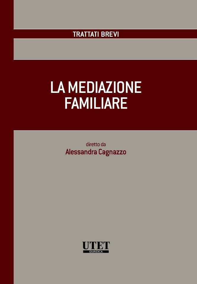 copertina libro sulla mediazione familiare utet
